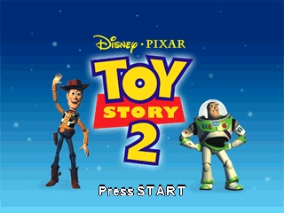 Toy Story 2 (USA) Title Screen